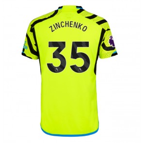 Arsenal Oleksandr Zinchenko #35 Udebanetrøje 2023-24 Kort ærmer